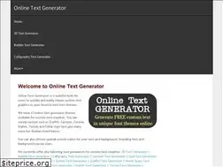 Sites similar to onlinetextgenerator.com