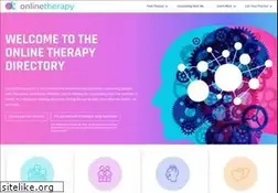 Sites similar to onlinetherapy.com
