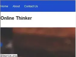 Sites similar to onlinethinker.in