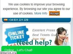 Sites similar to onlineticketexpress.com