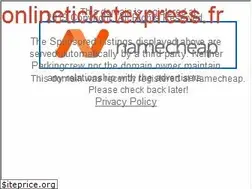 Sites similar to onlineticketexpress.fr