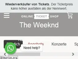Sites similar to onlineticketsshop.de