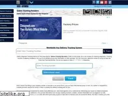 Sites similar to onlinetrackingnumbers.com