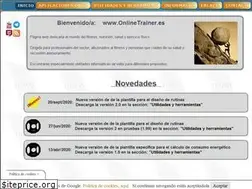 Sites similar to onlinetrainer.es