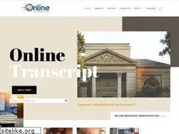 Sites similar to onlinetranscripts.org