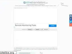 Sites similar to onlinetranslators.de
