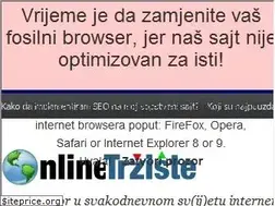 Sites similar to onlinetrziste.com
