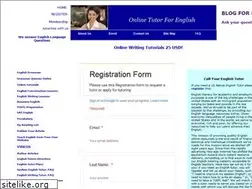 Sites similar to onlinetutorforenglish.com