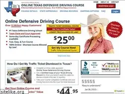 Sites similar to onlinetxdefensivedrivingcourse.com