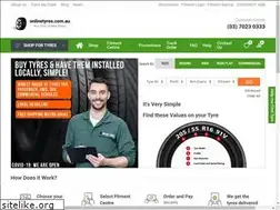 Sites similar to onlinetyres.com.au