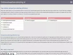 Sites similar to onlineuitvaartverzekering.nl