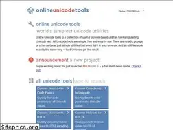 Sites similar to onlineunicodetools.com