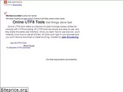 Sites similar to onlineutf8tools.com