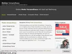 Sites similar to onlineversandhaus.eu