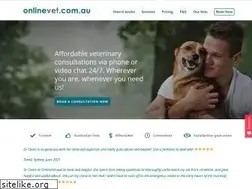 Sites similar to onlinevet.com.au