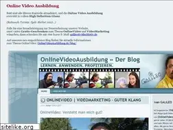 Sites similar to onlinevideoausbildung.de