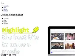 Sites similar to onlinevideoeditor.co