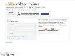 Sites similar to onlinevokabeltrainer.de