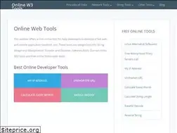 Sites similar to onlinew3tools.com