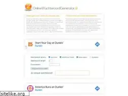 Sites similar to onlinewachtwoordgenerator.nl