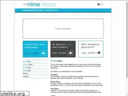 Sites similar to onlineways.nl