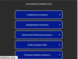 Sites similar to onlinewealthnews.com