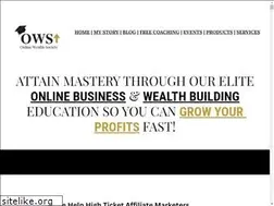 Sites similar to onlinewealthsociety.com