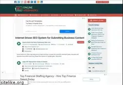 Sites similar to onlinewebmarks.com