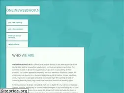 Sites similar to onlinewebshop.net