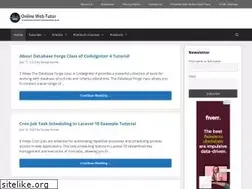 Sites similar to onlinewebtutorblog.com