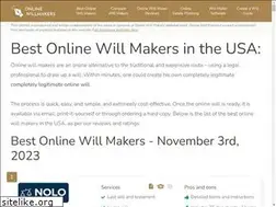Sites similar to onlinewillmakers.com