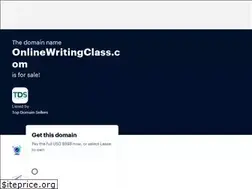 Sites similar to onlinewritingclass.com