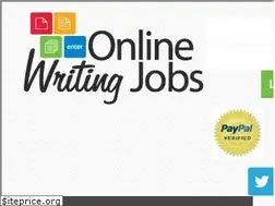 Sites similar to onlinewritingjobs.com