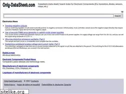 Sites similar to only-datasheet.com