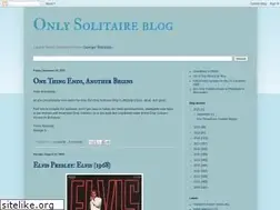 Sites similar to only-solitaire.blogspot.com