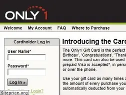 Sites similar to only1giftcard.com.au
