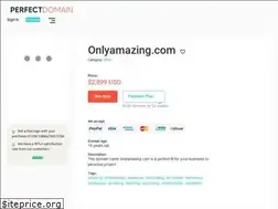 Sites similar to onlyamazing.com
