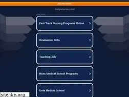 Sites similar to onlyanurse.com