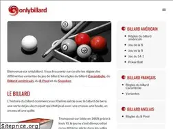 Sites similar to onlybillard.com
