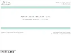 Sites similar to onlyexclusivetravel.com