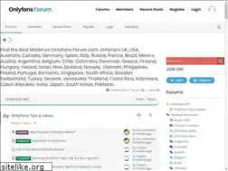 Sites similar to onlyfansforum.com