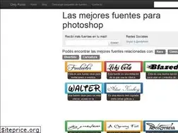 Sites similar to onlyfonts.net