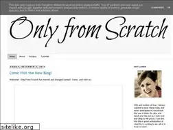 Sites similar to onlyfromscratch.blogspot.com