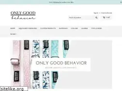 Sites similar to onlygoodbehavior.com
