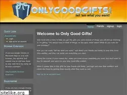Sites similar to onlygoodgifts.com