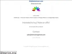 Sites similar to onlyhomeloan.com