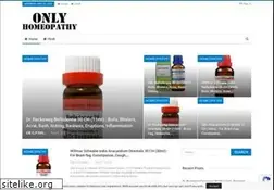 Sites similar to onlyhomeopathy.com