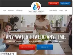 Sites similar to onlyhotwater.com
