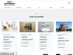 Sites similar to onlyincredible.co.uk