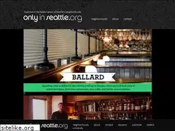 Sites similar to onlyinseattle.org